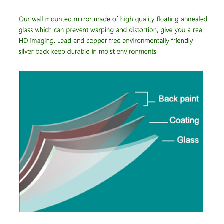 Latitude Run® Jaddo Bathroom/Vanity Mirror Wayfair Canada